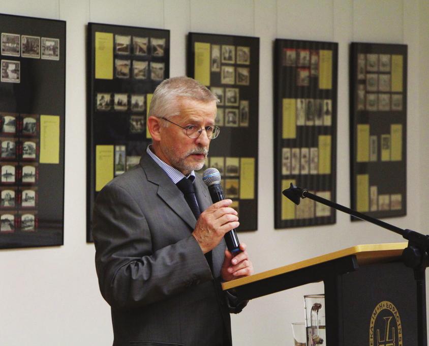 Profesora Eugeniusza Niebelskiego (Katolicki Uniwersytet Lubelski Jana Pawła II) biblioteka gościła 20 października (fot. 1).