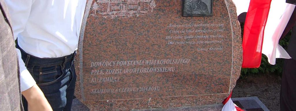 Orłowski był mieszkańcem Stajkowa i najbardziej rozpoznawalną osobą wywodząca się z tej miejscowości.