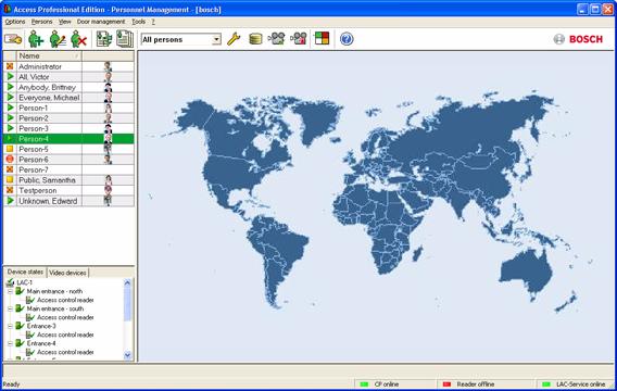Access Professional Edition 2.1 Uprawnienia użytkownika pl 71 Nowy użytkownik loguje się ponownie za pomocą przycisku.