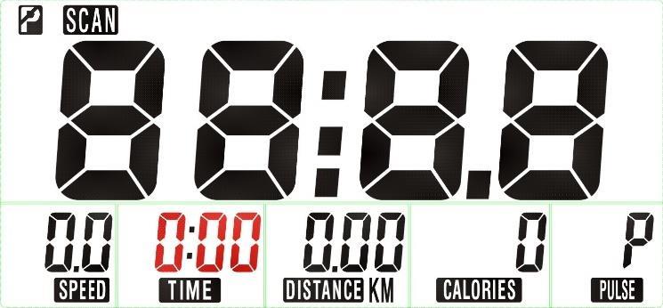 TIME: 1. Możesz użyć pokrętła regulacji do dostosowania czasu treningu w zakresie 0:00 99:00. 2.