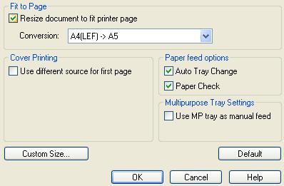 b. W razie potrzeby można wydrukować [Znaki formatowania], aby wydrukowane strony można było dokładnie przyciąć do krawędzi obrazu. c.