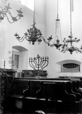 Ikonografia Jateczna 5, wnętrze synagogi
