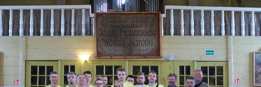 historycznych dot. obojga narodów, a druga w miejscu chrztu Józefa Piłsudskiego w Powiewiórce - kościółku z 1774 r.