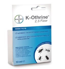 K OTHRINE 2,5 FLOW Preparat owadobójczy w postaci płynu do sporządzania emulsji wodnej.
