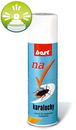 Cypermetryna 3,5 g/ kg (0,35%) SZKODNIK Mrówki i inne owady biegające. SPOSÓB UŻYCIA Z odległości 20-30 cm opryskiwać równym strumieniem miejsca przebiegu i gromadzenia się szkodników.