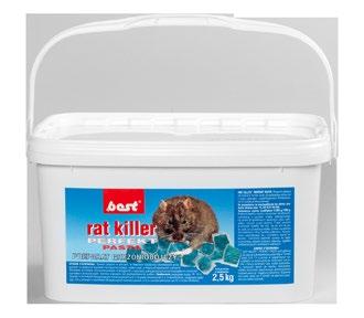 Rat Killer Perfekt Pasta Trująca jednodawkowa przynęta pokarmowa w formie pasty o właściwościach mumifikujących do zwalczania: szczurów i myszy.