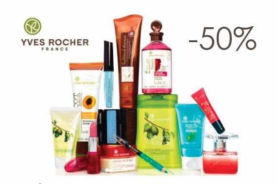2017 YVES ROCHER -50% na jeden kosmetyk* Za zakupy