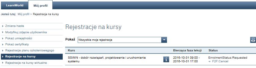 2. Data&Cena zawiera informacje o terminach wszystkich planowanych szkoleń dla wybranej tematyki włącznie z informacją o czasie trwania szkolenia oraz ewentualnej cenie. 3.