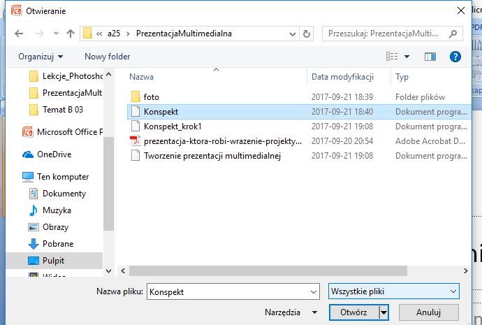 i plik Konspekt.
