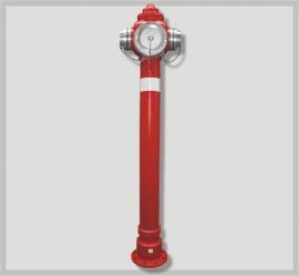 Hydrant zewnętrzny nadziemny DN100 Hydrant nadziemny DN100 z pojedynczym zabezpieczeniem Hydrant zewnętrzny o średnicy nominalnej 100mm.