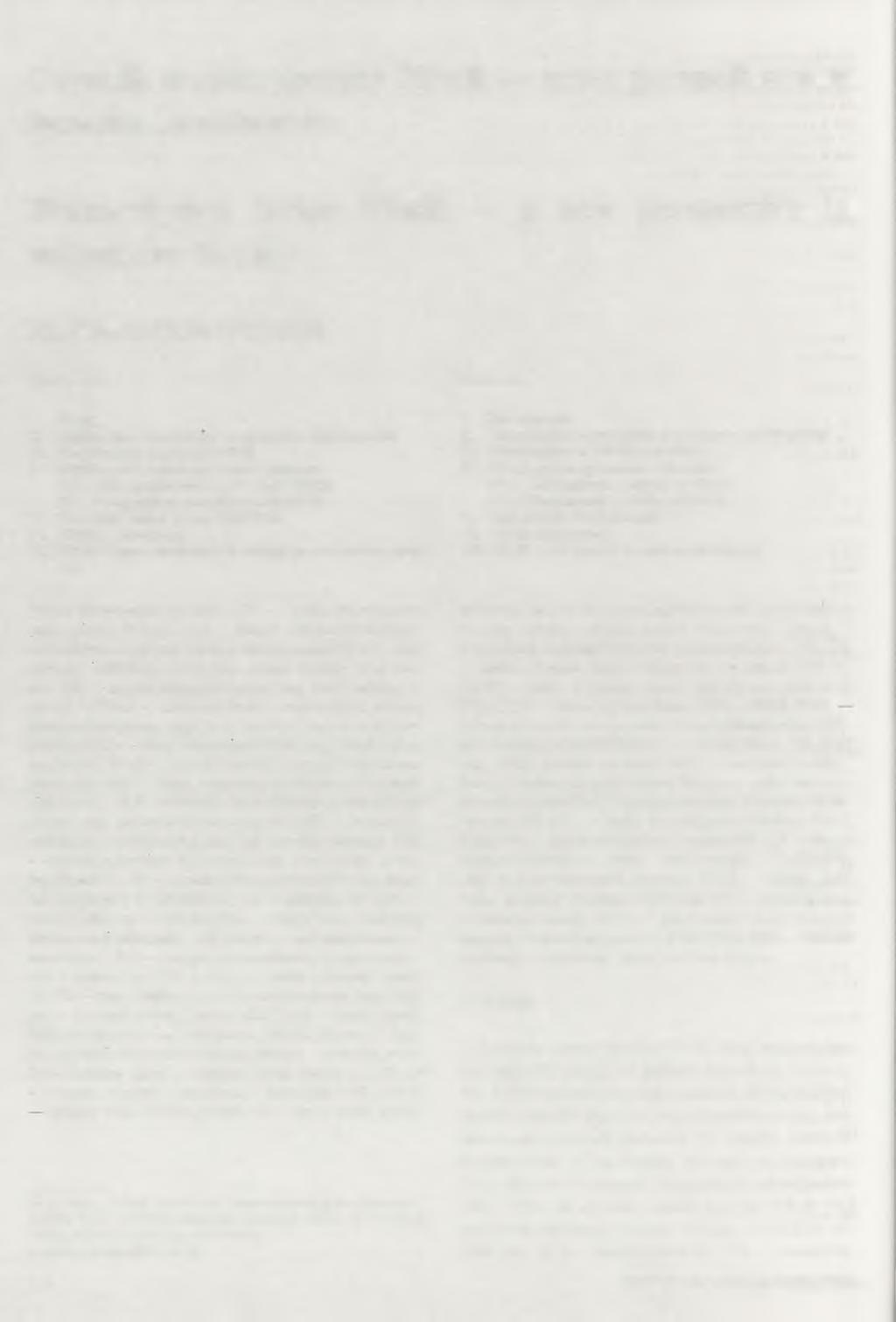 Czynnik transkrypcyjny NFkB nowa perspektywa w leczeniu nowotworów Transcription factor NFkB a new perspective in anticancer therapy BEATA MARIA GRUBER Spis treści: Contents: I. W stęp II.