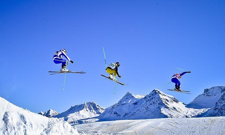 Puchar Świata w narciarstwie dowolonym Obecnie w ramach Pucharu Świata rozgrywane są następujące konkurencje: skoki akrobatyczne, jazda po muldach, jazda po muldach podwójnych, skicross oraz halfpipe.