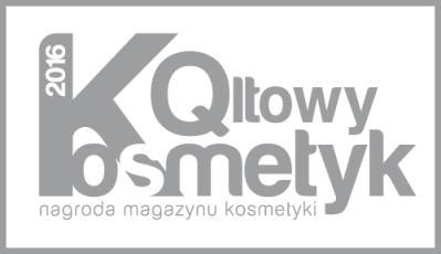 Zwyciężył w kategorii Produkty apteczne pielęgnacja i zdobył tytuł Qltowy Kosmetyk 2016 przyznawany przez Magazyn Kosmetyki oraz