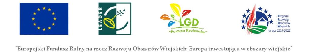 PROTOKÓŁ VI/2017 z posiedzenia Rady Stowarzyszenia Lokalna Grupa Działania Puszcza Kozienicka W dniu 05.07.2017r. w siedzibie Stowarzyszenia Lokalna Grupa Działania Puszcza Kozienicka Kozienice ul.