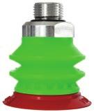 Przyssawki Magic Suction Cup (konfigurowalne) 2,5 mieszkowe Ssawki MSC 2,5 mieszkowe o średnicy od 25 do 55mm Tabela wymiarów A G ST H B B2.