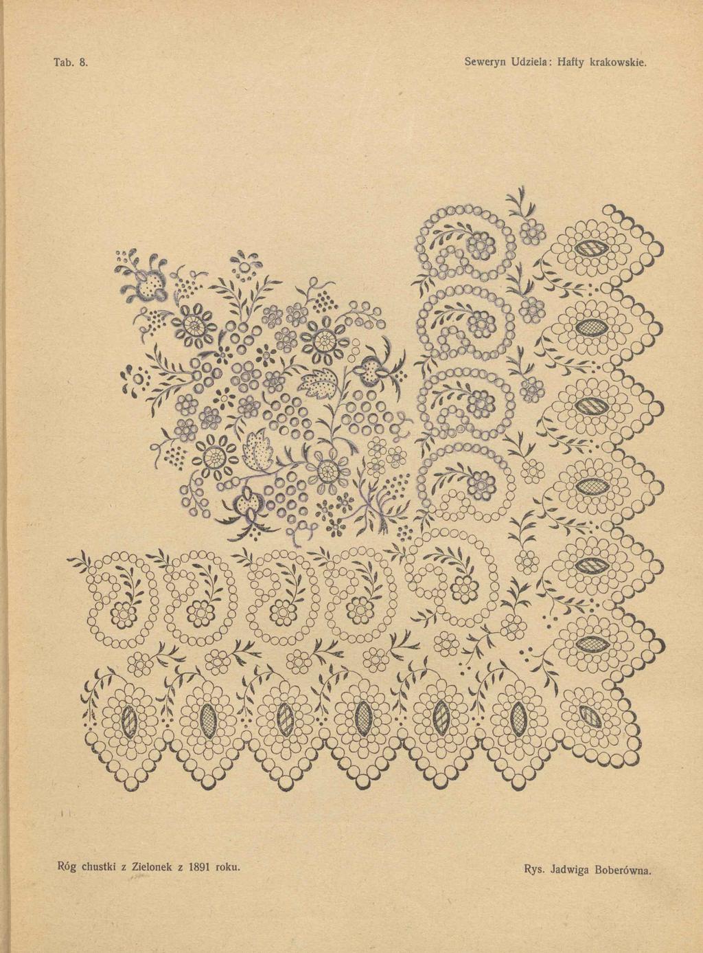 Tab. 8. Seweryn Udziela: Hafty krakowskie.