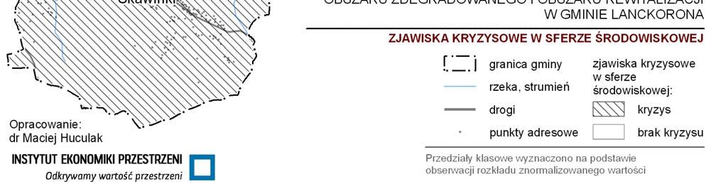 Źródło: opracowanie własne na podstawie danych UG w Lanckoronie Rys.III.2.33.