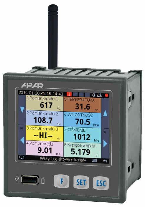 APAR - BIURO HANDLOWE 05-090 Raszyn, ul Gałczyńskiego 6 Tel. 22 101-27-31, 22 853-49-30 E-mail: automatyka@apar.