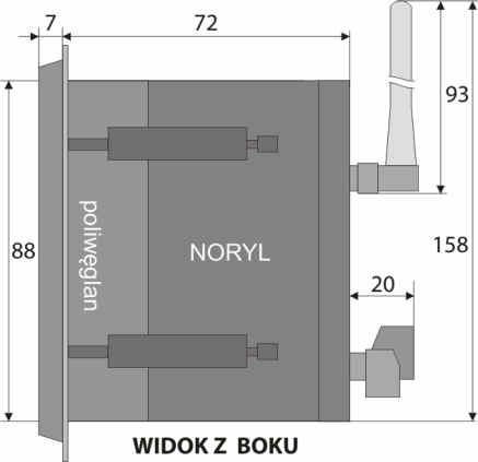 Przewodowa sonda pomiarowa temperatury AR182/AR183 (jako jeden z kanałów pomiarowych, opcjonalnie): - ilość 1, długość przewodu 1,5 m - zakres pomiarowy i rozdzielczość -30 80 C, rozdzielczość