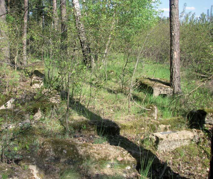 7 reppen 60 Lage: Südwestlich des Stadtrandes im Wald. Die vereinzelten Gehöfte in unmittelbarer Lagernähe bestehen heute nicht mehr. Funktionszeitraum: Ende 1940 bis vermutlich Sommer 1942.