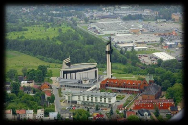 Sanktuarium Miłosierdzia Bożego w Krakowie-Łagiewnikach Sanktuarium związane z życiem i działalnością św.