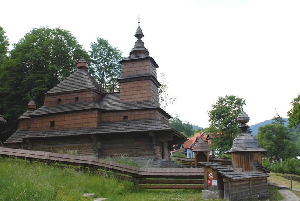 Bardejów skansen. Cerkiew pw. św.