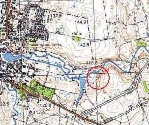 Jacek Radkowski i Jacek Wysocki Ryc. 6. Barczewo, st. 3. Lokalizacja grodziska na mapie w skali 1:25000 Fig. 6. Barczewo, site 3. Location of the stronghold on a 1:25,000 map Ryc. 7. Barczewo, st. 3. Numeryczny model terenu (źródło: geoportal.