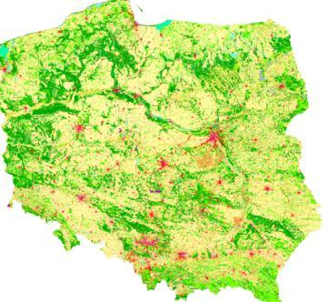 Land Cover) - Monitorowanie zmian