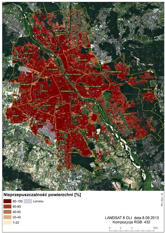 Zmiany w mieście Warszawa