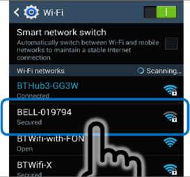 Krok 5 Wprowadzić ustawienia w telefonie ANDROID, wybrać