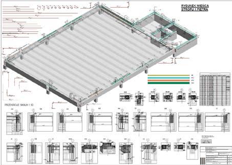 Na etapie projektu budowlanego sporządzona koncepcja architektoniczna została zweryfikowana pod względem funkcjonalnym, technologicznym, konstrukcyjnym oraz instalacyjnym.