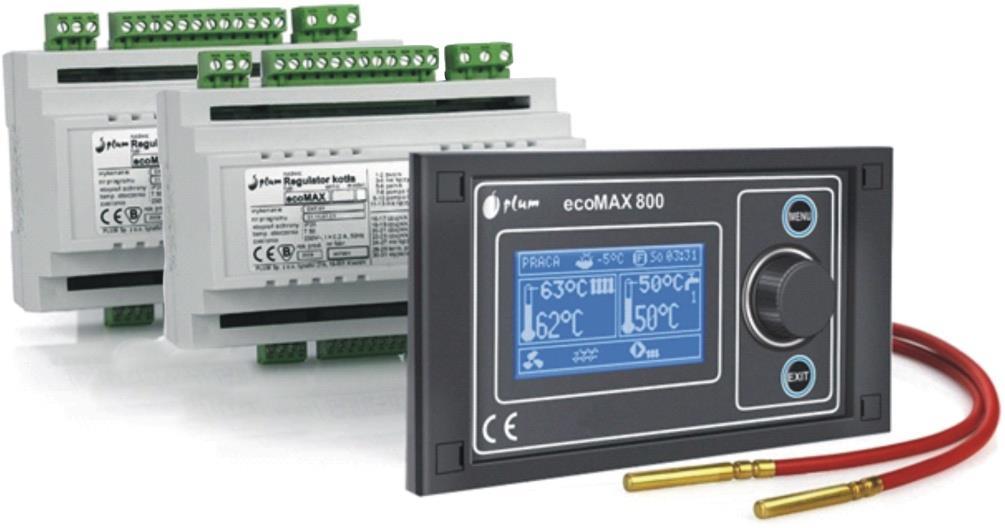 Regulator kotła ecomax 800, model