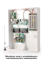 3A KIT Panel Centrali 20-200 LINII LUB 90 WYJŚĆ, 15 PARTYCJI, ZASILACZ 3A, bez