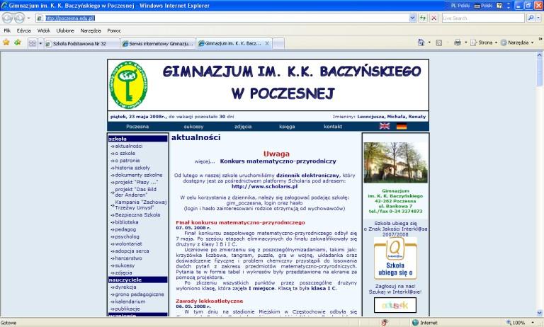 Gimnazjum im. K.