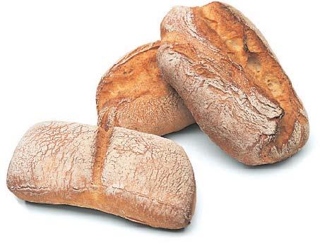 60 80 minut Przed wsuni ciem do pieca wykonaç 4 5 ukoênych naci ç i piec pod parà. temp. pieczenia: 240 ºC spadajàca do 200 ºC ok.