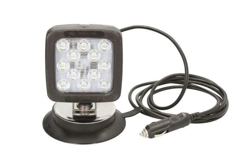 2 W82 Lampa robocza (LED, 12/24V, 17W, 1750lm, liczba diod 12, 101mmx101mmx60mm, na magnes; z przewodem 2,5m; z włącznikiem; z wtyczką) WAS 171,83 ZŁ 692.