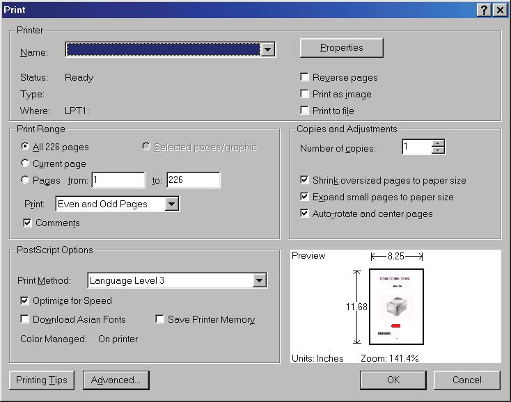Korzystanie z instrukcji na ekranie monitora Z tej instrukcji można korzystać przy użyciu programu Adobe Reader. Jest wyświetlana na ekranie.