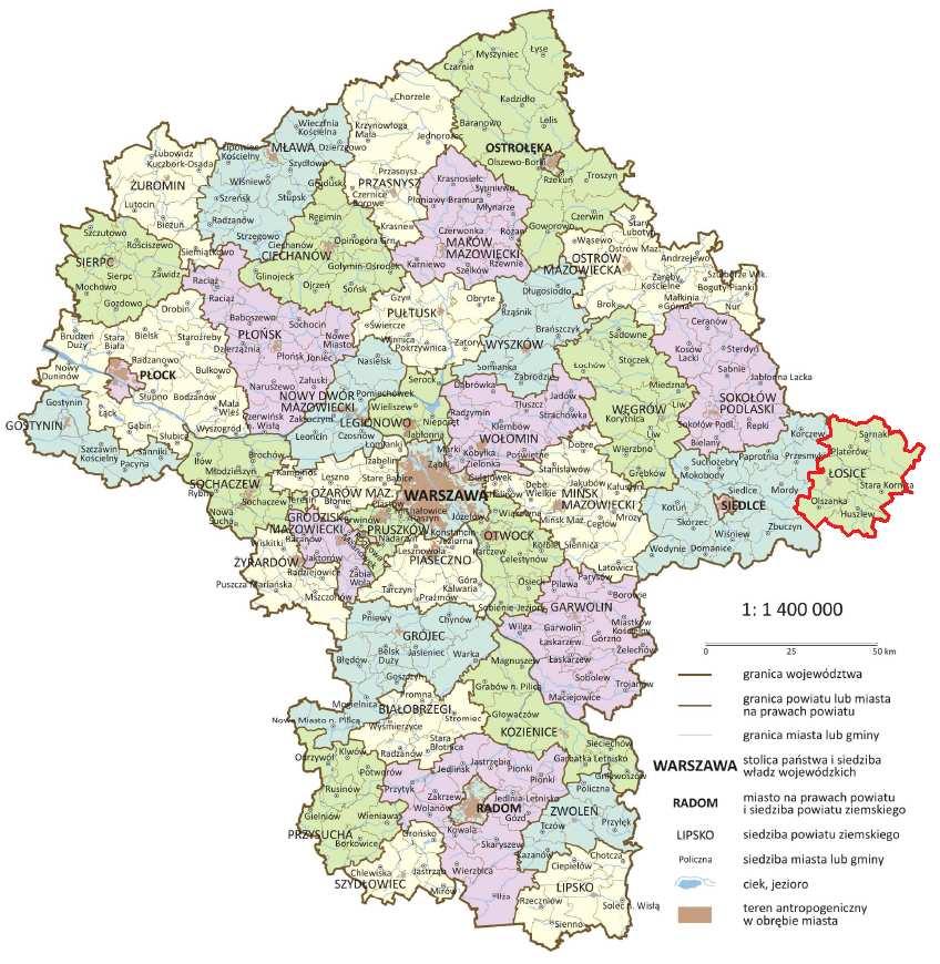 Mapa nr 1.