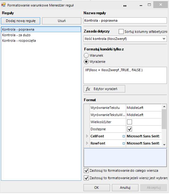 Parametry te można dowolnie definiować.