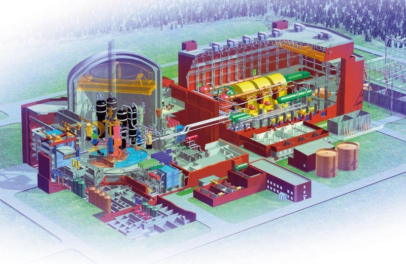 OLKILUOTO 3 - Elektrownia z wodnym reaktorem ciśnieniowym EPR 1600 MW Montaż
