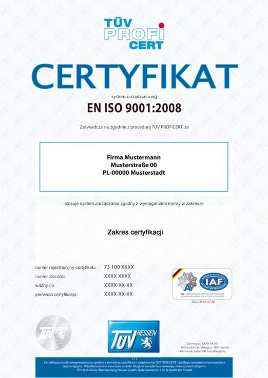 ISO 9001 ISO 14001 PN-N-18001 / BS OHSAS 18001 ISO/IEC