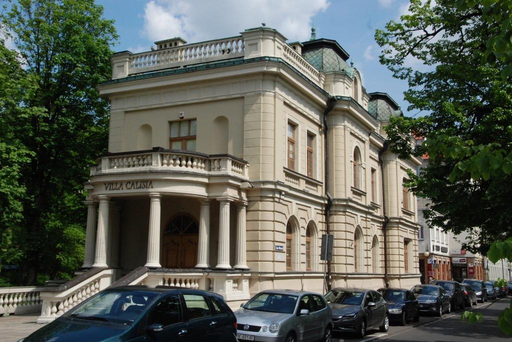 GMINNY PROGRAM OPIEKI NAD ZABYTKAMI DLA MIASTA KALISZA NA LATA 20172020 5.6.18 WILLA MIEJSKA, obecnie tzw. Villa Calisia al.