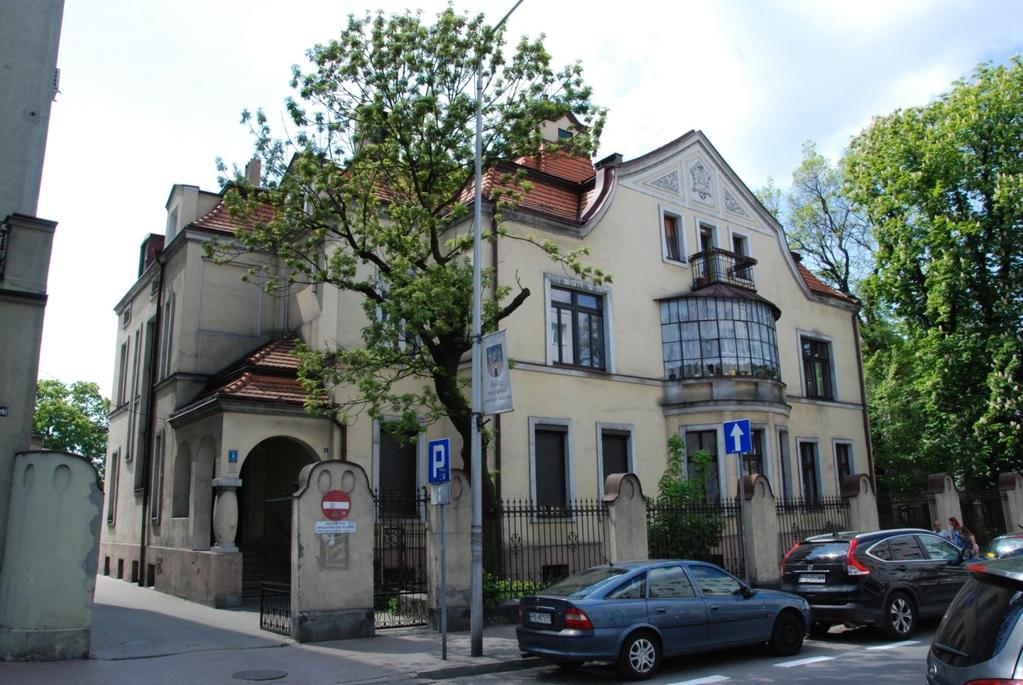 GMINNY PROGRAM OPIEKI NAD ZABYTKAMI DLA MIASTA KALISZA NA LATA 20172020 5.6.20 WILLA MIEJSKA WRAZ Z MUREM OGRODZENIOWYM, obecnie wielorodzinny ul.
