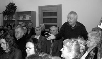 Jako ostatnia głos zabrała Ewa Tarapata, nauczyciel-bibliotekarz buskiej filii Pedagogicznej Biblioteki