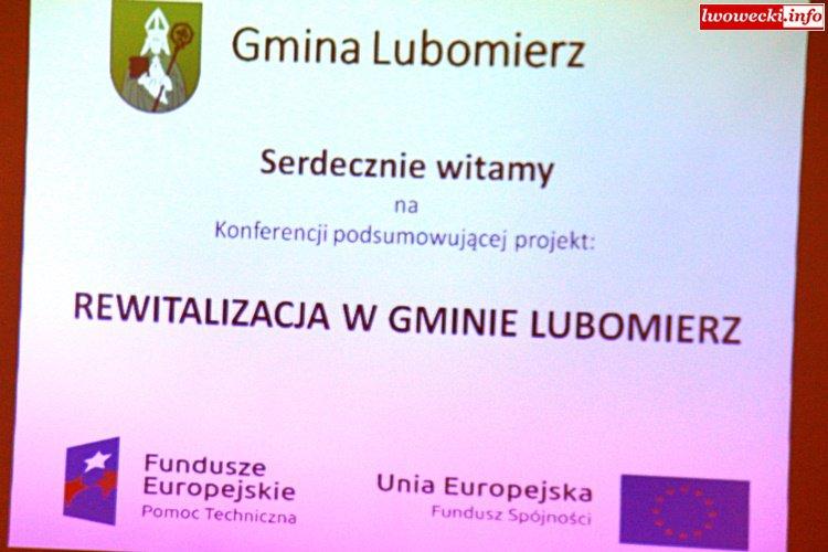 magistratu odbyła się konferencja podsumowująca proces i projekt Rewitalizacji w Gminie