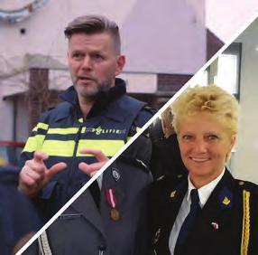 Ger Cox i Tiny Verhaegh Honorowy Polonus Regularnie odwiedzani są przez policjantów z innych regionów Królestwa Niderlandów.