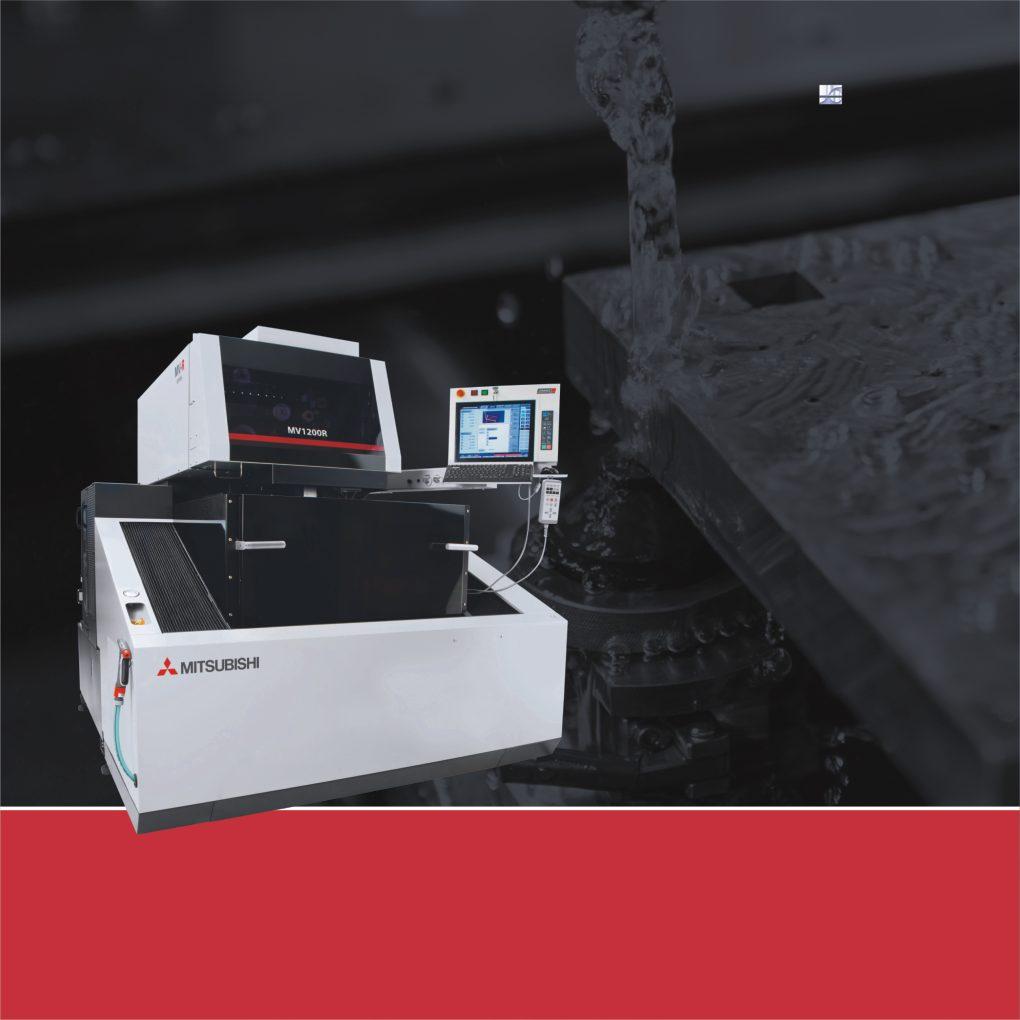 PRECYZYJNA OBRÓBKA ELEKTROEROZYJNA MITSUBISHI MV 1200R Pokaz obróbki elektroerozyjnej z użyciem symultanicznej pracy czterech osi.