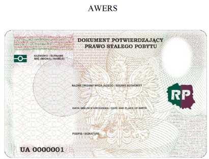 Wzór nr 61 do 27 DOKUMENT POTWIERDZAJĄCY