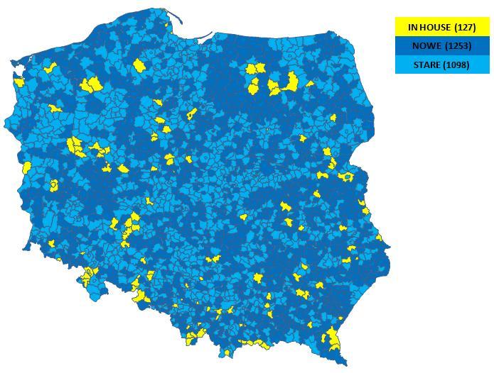 In house na mapie Polski Nowe rozstrzygnięcia dotyczące nieruchomości
