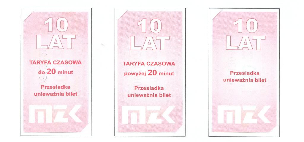 AB. Na odwrotnych stronach biletów sprzedawanych w punktach stacjonarnych
